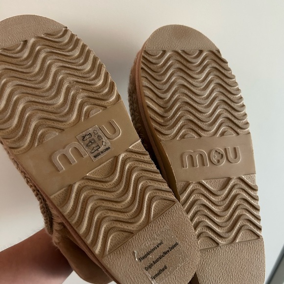 Mou Eskino 24 Sheepskin Suede Boots - Picture 6 of 9